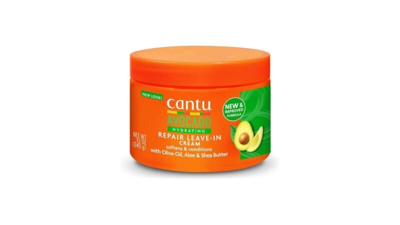 acondicionador leave in de cantu avocado para cabello fino y poroso