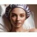 gorro saten dormir para proteger los rizos mientras duermes
