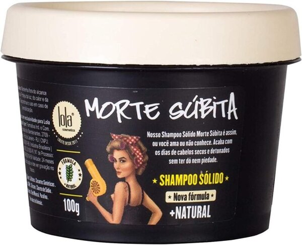 Champú exfoliante morte subita de lola cosmetics apto para el metodo curly