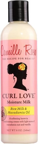 Camille Rose Curl Love Moisture Milk con leche de arroz y macadamia,