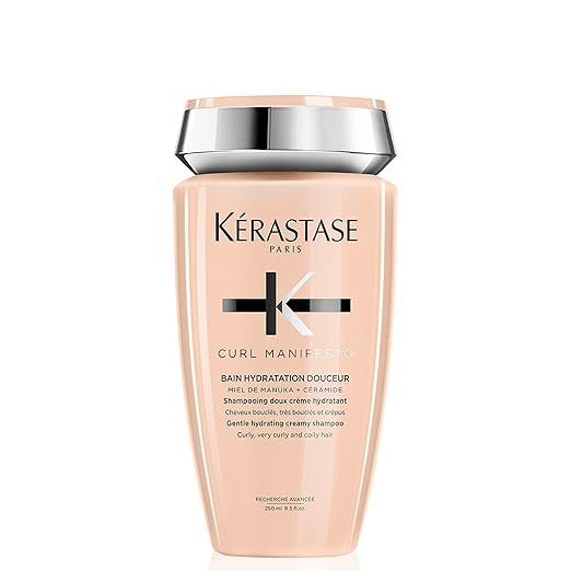 Champú sin sulfatos Kérastase Curl Manifesto con miel de manuka para cabello rizado seco