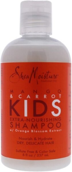 champu sin sulfatos para niños de la marca shea moisture