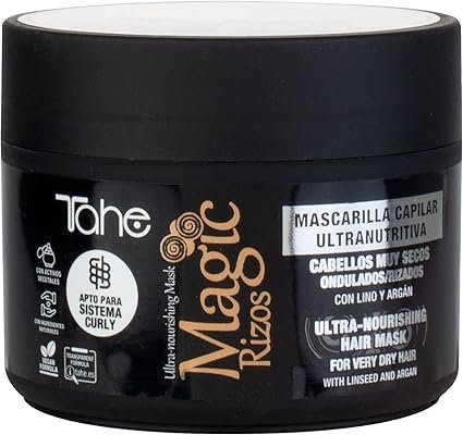 mascarilla ultra nutritiva de la marca tahe magic rizos