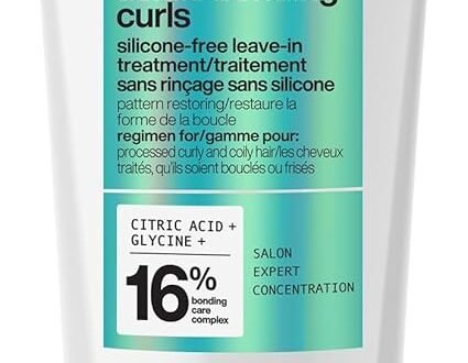 Protector térmico sin aclarado Redken Acidic Bonding Curls Leave-In para rizos definidos y saludables, apto para el método Curly