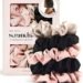 Scrunchies de satén Kitsch para proteger rizos sin frizz ni marcas, aptos para el Método Curly