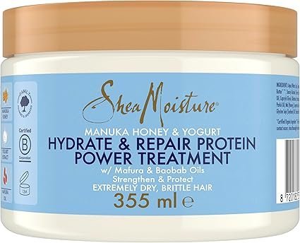Crema de peinado Shea Moisture Curl Enhancing Smoothie para mantener rizos definidos en estilos protectores