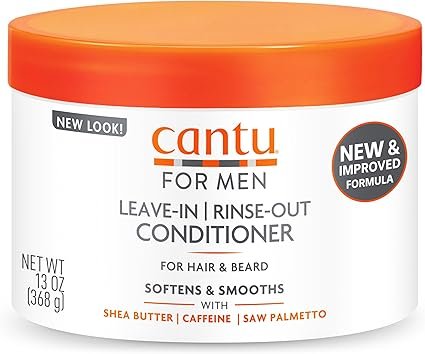 Cantu Shea Butter Leave-In Conditioner, acondicionador sin enjuague apto para el método Curly, proporciona hidratación y definición.