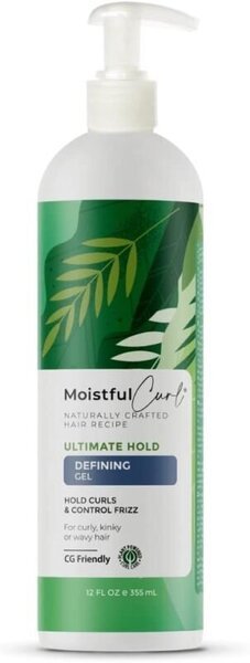 Moistful Curl Ultimate Hold Gel, gel de fijación fuerte sin siliconas ni alcoholes secantes