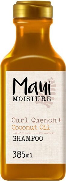 Maui Moisture Curl Quench + Coconut Oil, champú hidratante sin sulfatos para rizos tipo 3B