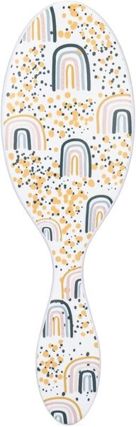 Cepillo Wet Brush Kids con diseño de arcoíris, ideal para desenredar rizos en niños sin tirones